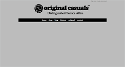 Desktop Screenshot of originalcasuals.com